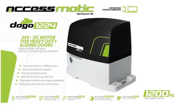 motor porton electrico Dogo 1224 Accessmatic