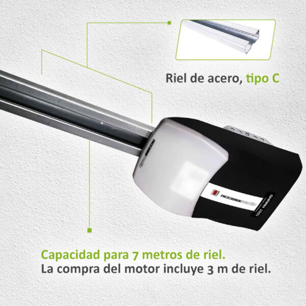 motor de puerta corredera Shark 1000 Accessmatic
