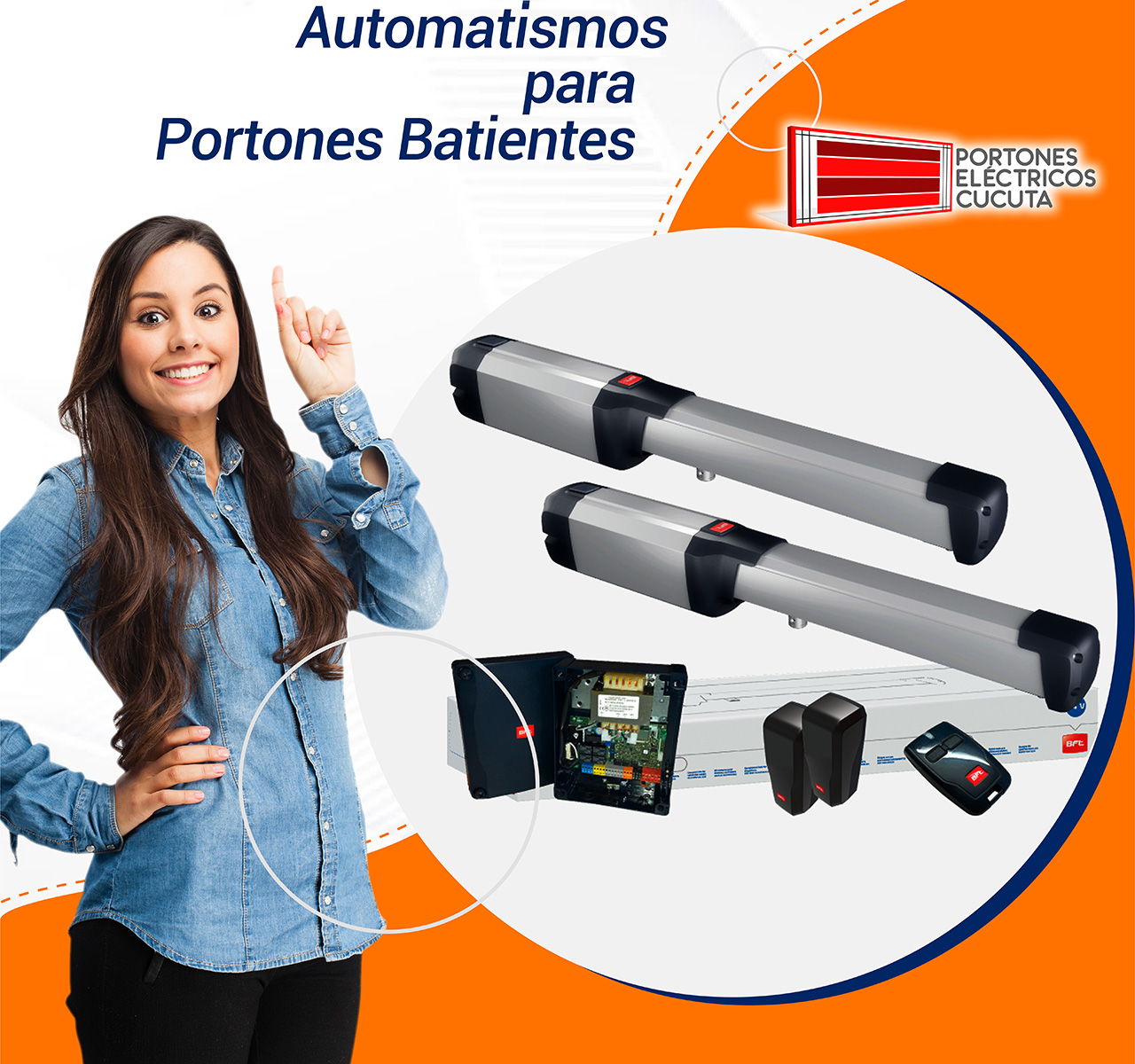 Brazos para Portones