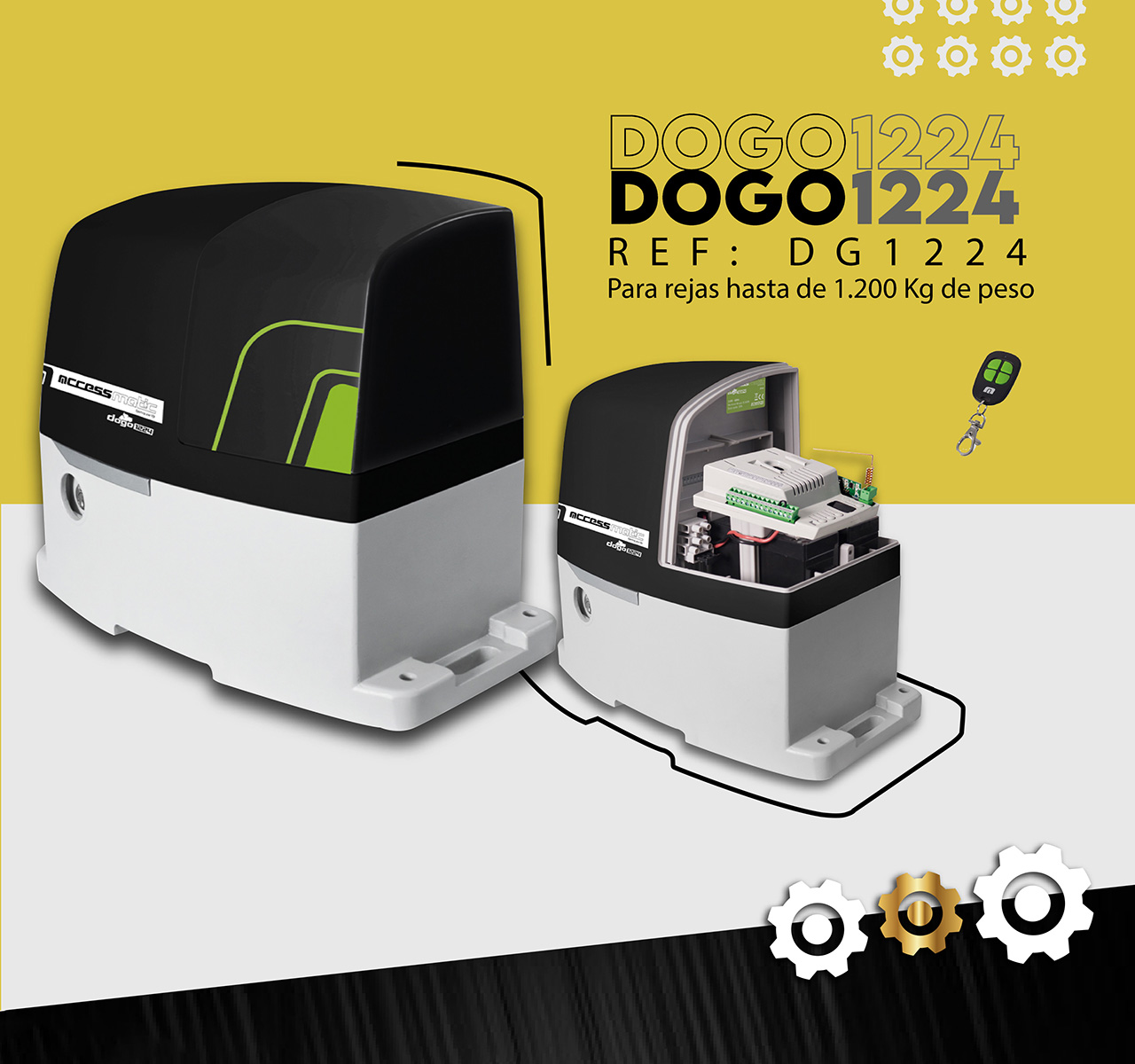 Motores para Portones Corredizos 